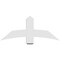 Ekena Millwork Bellingham Architectural Grade PVC Gable Bracket, 48"W x 20"H x 6"D x 6"F, 10/12 Pitch GBP048X20X0606BEL00 - alternate 3